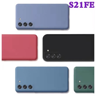 S21FE(พร้อมส่งในไทย)เคสTPU​นิ่ม​สีพาสเทลแบบคลุมกล้องSamsung Galaxy S22/S22Plus/S22Ultra/S21FE 5G