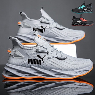 puma รองเท้ากีฬา รองเท้าผ้าใบลําลอง ส้นแบน สําหรับผู้ชาย มี 3 สี พร้อมส่ง