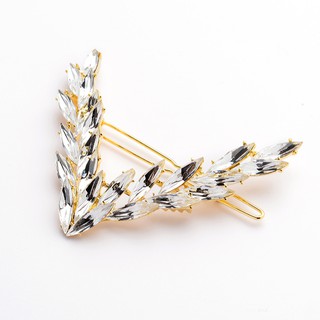 Diamond V Hair Clips กิ๊บ ติด ประดับ ผม เพชร ออกงาน เก็บผม