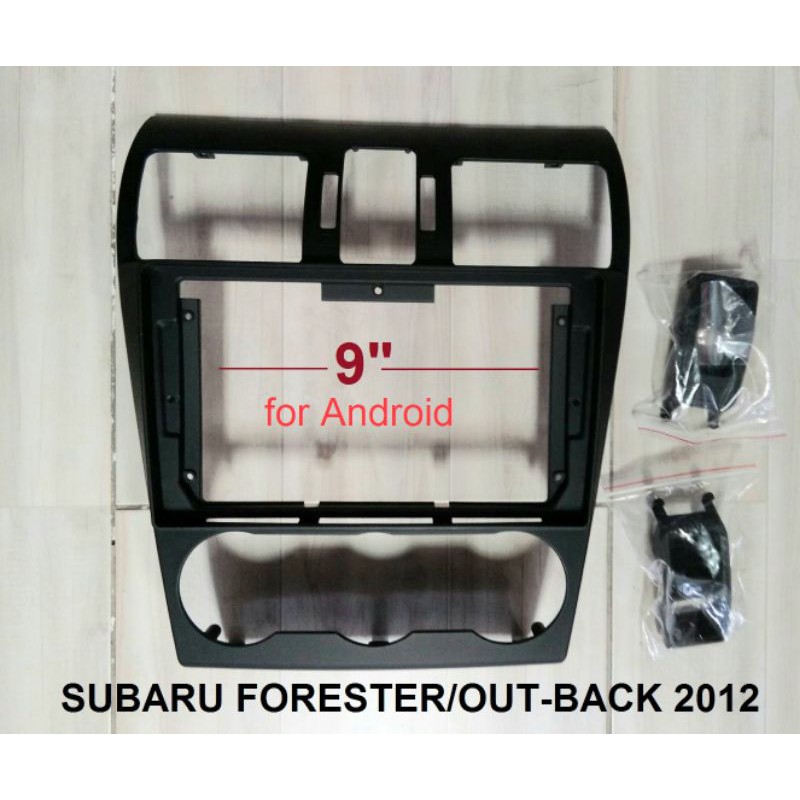 หน้ากากวิทยุ SUBARU XV,FORESTER,OUTBACK,2012-2016(หน้าเต็ม)สำหรับเปลี่ยนจอandroid9"