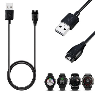 USB Charger Cable สายชาร์จสายเคเบิ้ลสําหรับ Garmin Fenix 5 5S 5X Forerunner 935 945 745 245 245M Vivoactive 3 aCTIVE 4 s 4S Vivosport D2 Charlie Delta Swim 2 Fenix 7 7s 7x 6 6x 6x Venu 2 Plus 2s SQ Venu2s Instinct Tactical Approach S62 X40 X10 S10