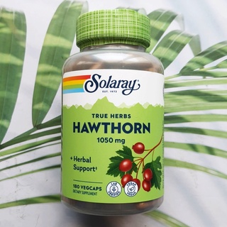 (Solaray®) True Herbs Hawthorn 1,050 mg 180 VegCaps สมุนไพร ฮอว์ธอร์น