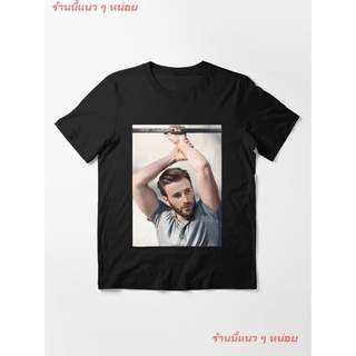  100%COTTON2022 Chris Evans Essential T-Shirt ผู้หญิง ดพิมพ์ลาย เสื้อยืดผ้าฝ้าย คอกลม cotton ความนิยม discount Unisex si