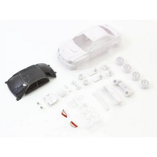 KYOSHO SUBARU Impreza WRC 2002 White Body Set w/Wheel MZN200