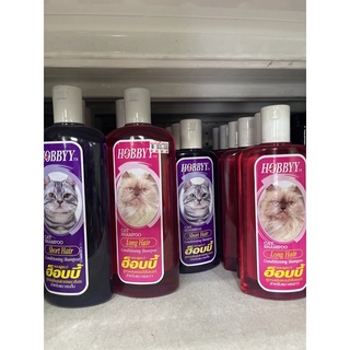 Hobbyy Cat Shampoo แชมพูแมวฮ็อบบี้ 300ml , 500ml