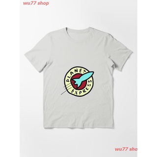 New Planet Express Logo - Futurama T-Shirt ผู้หญิง ดพิมพ์ลาย ดผ้าเด้ง คอกลม cotton แฟชั่น discount Unisex