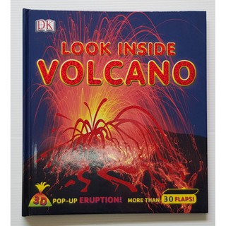 DK look inside Volcanoes 3D Pop-Up Eruption! And more than 30 flaps