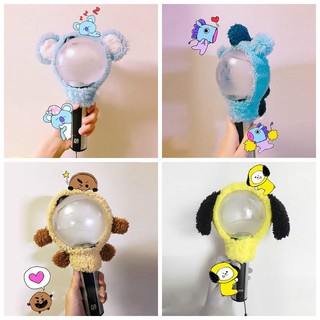 KPOP BT21 Plush Light Cover BTS ARMY Cute Bomb Lightstick Cover