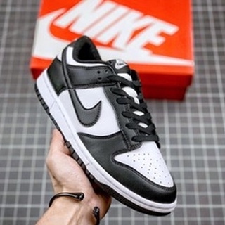 ลูกเทนนิสบาสเก็ตบอล ลายแพนด้า NK SB Dunk Low retro สีดํา สไตล์เรโทร สําหรับผู้ชาย และผู้หญิง