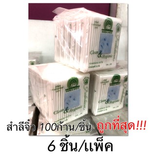 สำลีก้านจิ๋ว 6ชิ้น/เเพ็ค ตรารถพยาบาล Cotton Bud Ambulance