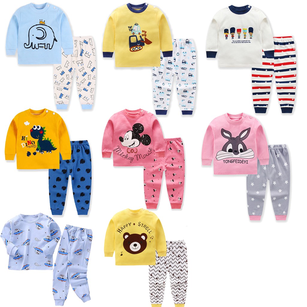 BABY PAJAMAS / CHILDRENS PAJAMAS / SLEEPWEAR 6 MONTHS - 5 ปี