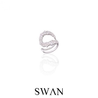 SWAN - Olivia Ring แหวนเงินแท้ ฝังเพชรคิวบิกเซอร์โคเนีย cubic zirconia ฟรีไซส์