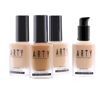 ARTY PROFESSIONAL SECOND SKIN SERUM FOUNDATION BROAD SPECTRUM SPF15