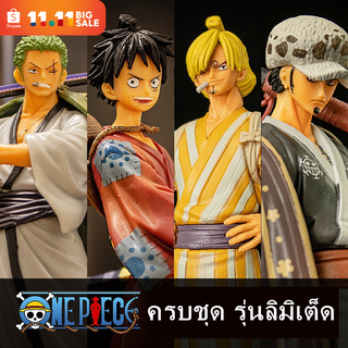 ฟิกเกอร์ One Piece Gk Zoro โมเดลวันพีช กิโมโน ลูฟี่ เซารอน ตัวละครอนิเมะ แบบอย่าง ตกแต่ง ครบชุด รุ่นจำกัด ของขวัญ SA6206