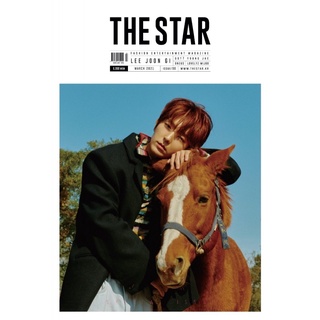 (พร้อมส่ง) The Star Korea March 2021 [Lee Jun Ki, GOT7 Young Jae Back Side ]