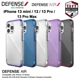 X-doria Defense Air เคสกันกระแทก ระดับ 4 เมตร เคสกันกระแทก สำหรับ iphone 13 ของแท้ 100% For iPhone13/13Pro/13Pro Max