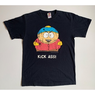 เสื้อยืดผ้าฝ้าย เสื้อยืด ลาย South Park Kenny "Kick Ass" สไตล์วินเทจ สําหรับผู้ชาย ไซซ์ M 2008