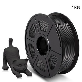 3D Printer Filament PCL (สีดำ) ใช้กับเครื่องพิมพ์ 3 มิติแทบทุกรุ่นเส้นใยพลาสติก 1.75mm/1kg