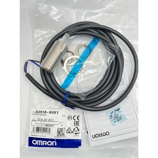 OMRON E2EM-X8X1 แท้ Proximity Switch เซนเซอร์ 2M 12-24VDC