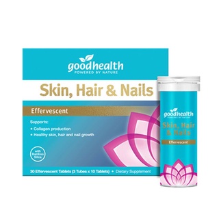 พร้อมส่ง 🇳🇿Good Health Skin, Hair and Nails วิตามินเม็ดฟู่ละลายน้ำบำรุงผม ผิว เล็บ (บรรจุ 30 เม็ด)