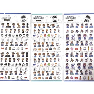 🌷พร้อมส่ง สติ๊กเกอร์โคนัน(ลิขสิทธิ์แท้) sticker conan