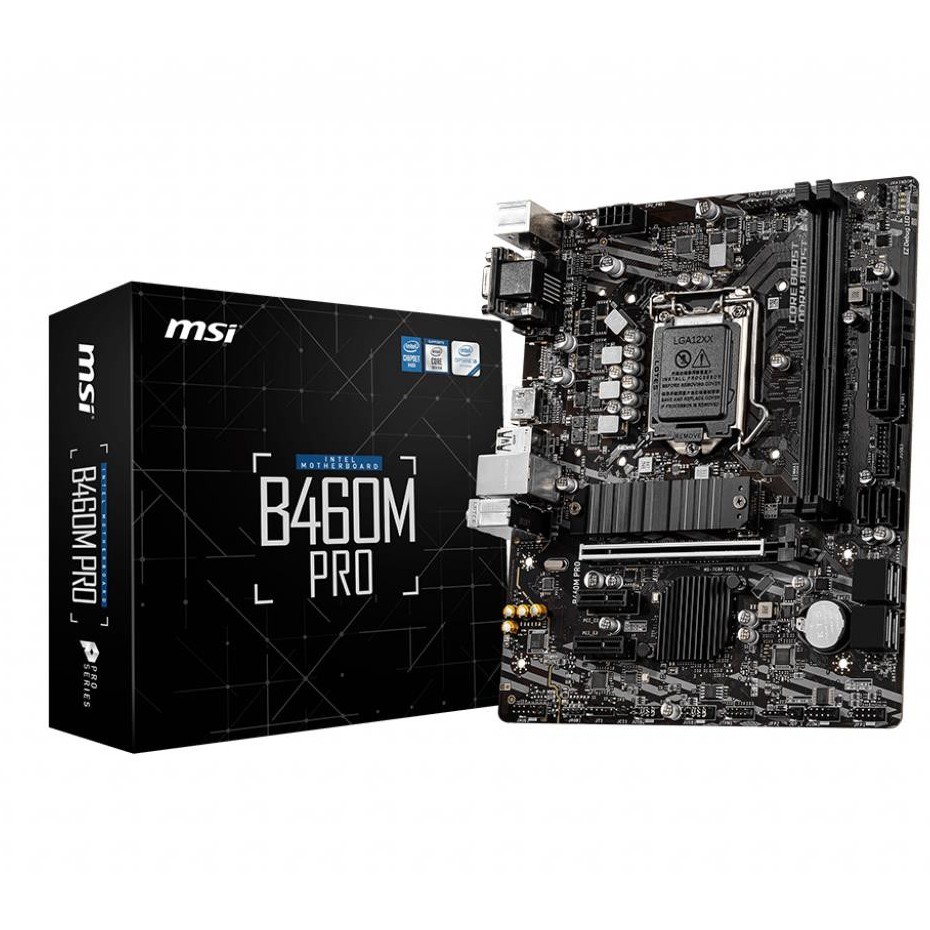 MOTHER BOARD B460M-PRO Model : B460M-PRO (เมนบอร์ด-MSI )