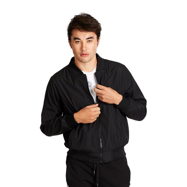 BODY GLOVE Basic series Men Jacket เสื้อแจ็คเก็ตผู้ชาย  สี Black