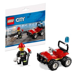 LEGO CITY : No.30361 LEGO CITY FIRE ATV POLYBAG SET ชุดรถดับเพลิง ATV ของแท้ 100%