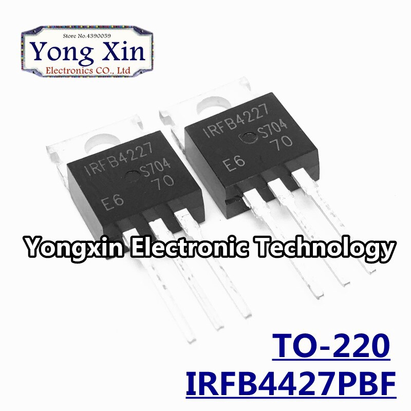 10PCS IRFB4227PBF TO220 IRFB4227 TO-220 MOS FET ทรานซิสเตอร์