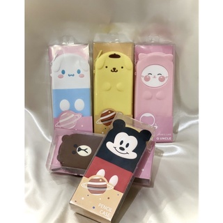 *สินค้าพร้อมส่ง*กระเป๋าซิลิโคนใส่ดินสอเครื่องเขียนน่ารักๆ