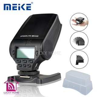 แฟลช MK320 -  Meike Flash MK-320 Auto - สำหรับกล้องมิลเลอร์เลส รับประกัน 1 ปี