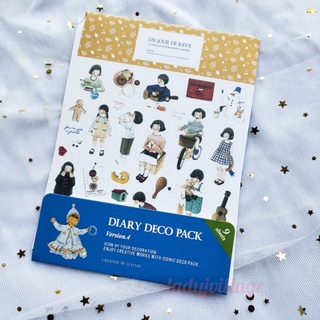 สติ๊กเกอร์ติดไดอารี่ Diary Deco Pack v4 (015)