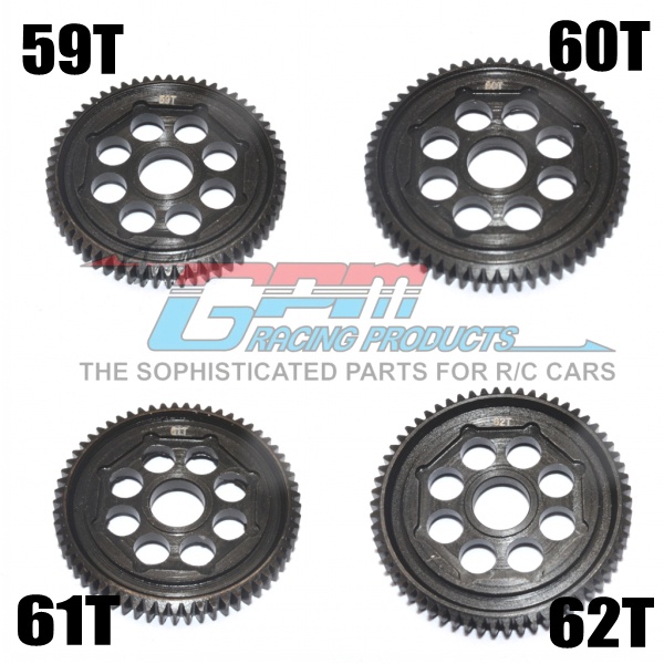 Mini 8ight114 Off roadextended Truck Steel Main Teeth (59t 60t 61t 62t ...