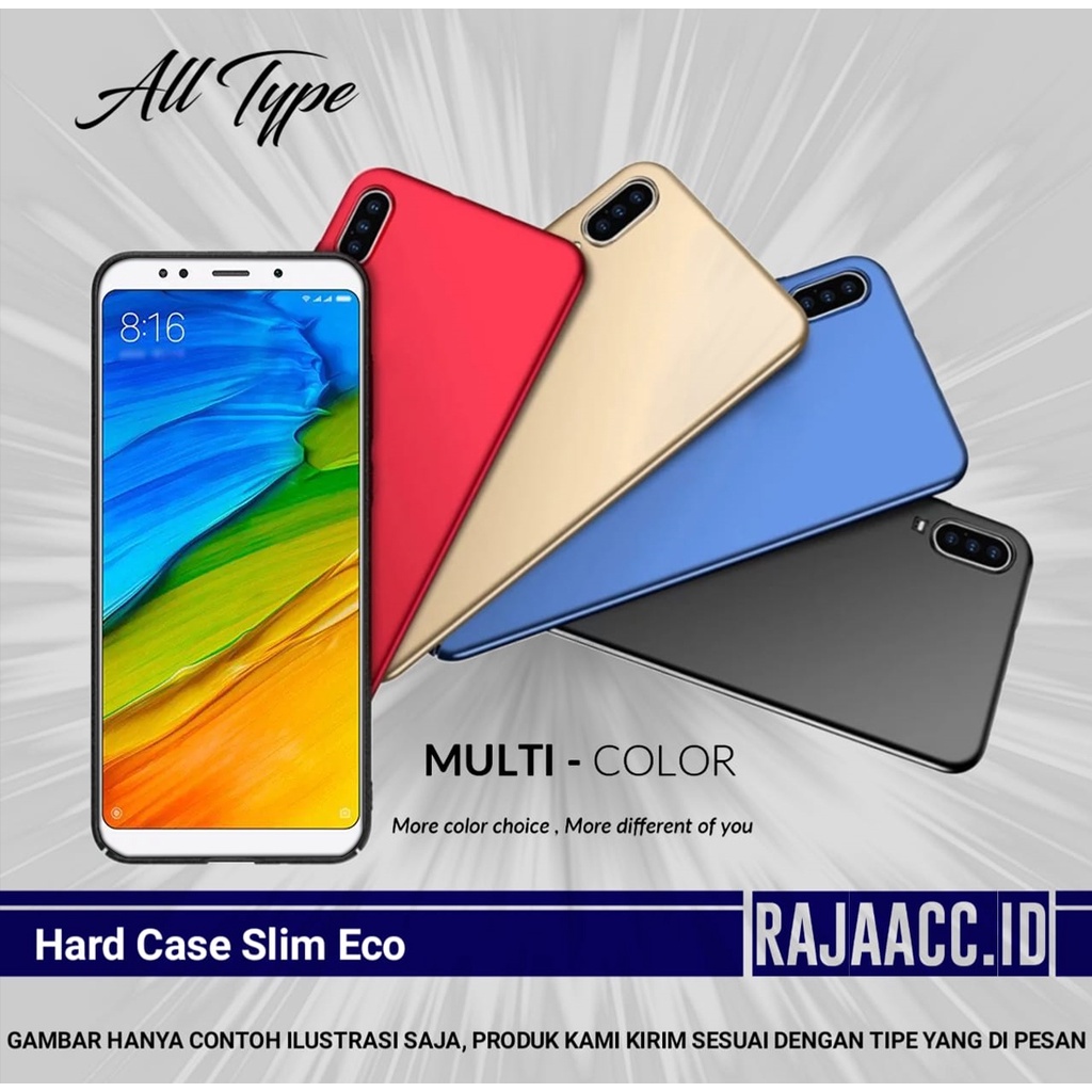 Hardcase Slim Eco Redmi 2 3 4X 5 5A 6 6 Pro 6A 7 8 Pro 10 กรณี Doff หลายสี Redmi 2 Redmi 3 Redmi หมา
