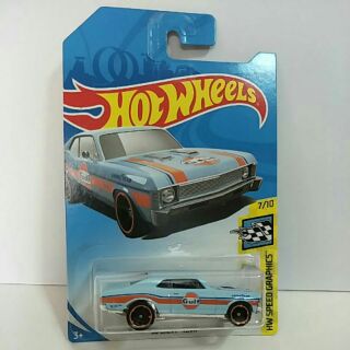 รถเหล็ก Hot wheels 68 CHEVY NOVA (lb005)