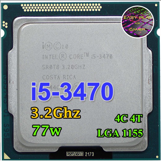 ⚡️CPU Intel Core i5-3470 3.2 GHz 4คอ4เทรด 77W LGA 1155 ฟรีซิลิโคน1ซอง ...