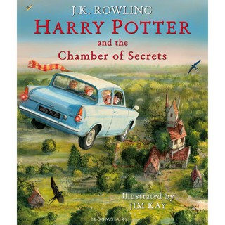 (ศูนย์หนังสือจุฬาฯ) HARRY POTTER AND THE CHAMBER OF SECRETS (ILLUSTRATED EDITION) (BOOK 2)