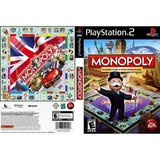 แผ่นเกมส์ PS2 Monopoly   คุณภาพ ส่งไว (DVD)