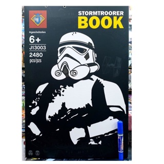 เลโก้ JACK 13003 ชุด หนังสือ StormTroorer Collection Book Star Wars 52 Figures จำนวน 2480 ชิ้น