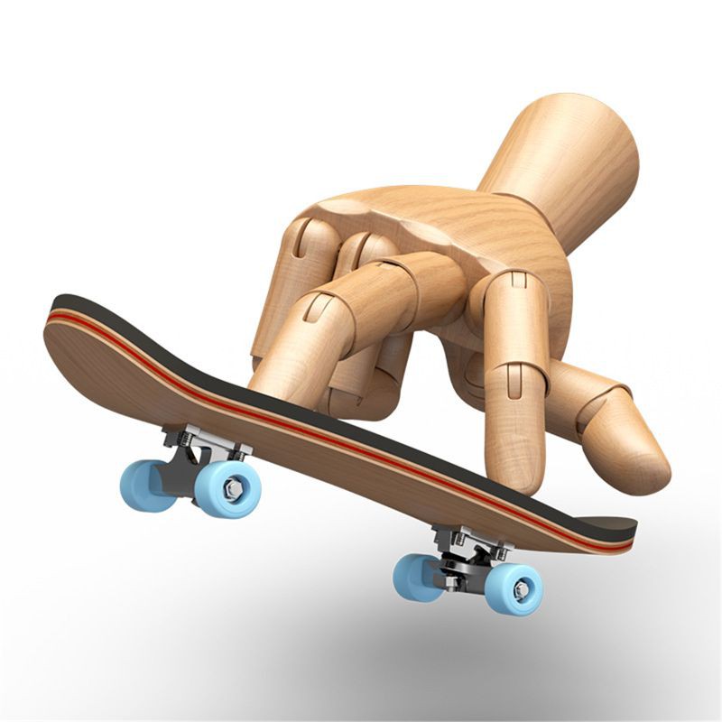 Finger SkateBoard Wooden Fingerboard Toy Professional Stents Finger Skate Set
