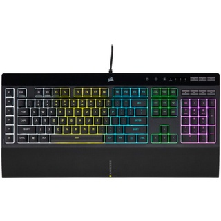 คีย์บอร์ด Corsair K55 RGB PRO Gaming Keyboard (TH/EN) สินค้าใหม่💥รับประกัน 2 ปี By Ascenti 💥