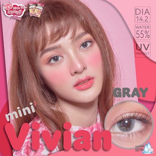 Mini Vivian คอนแทคเลนส์ Kitty kawaii plus เลนส์กรองแสง กันยูวี