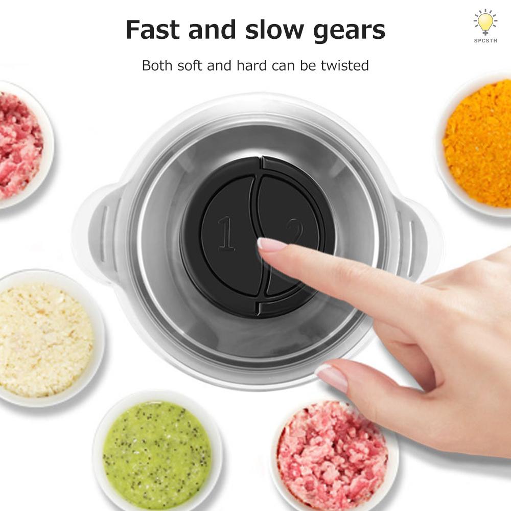 Cosh เครื่องบดเนื้อสัตว์ไฟฟ้า สเตนเลส ความจุขนาดใหญ่ 3 ลิตร 2 เกียร์ ...