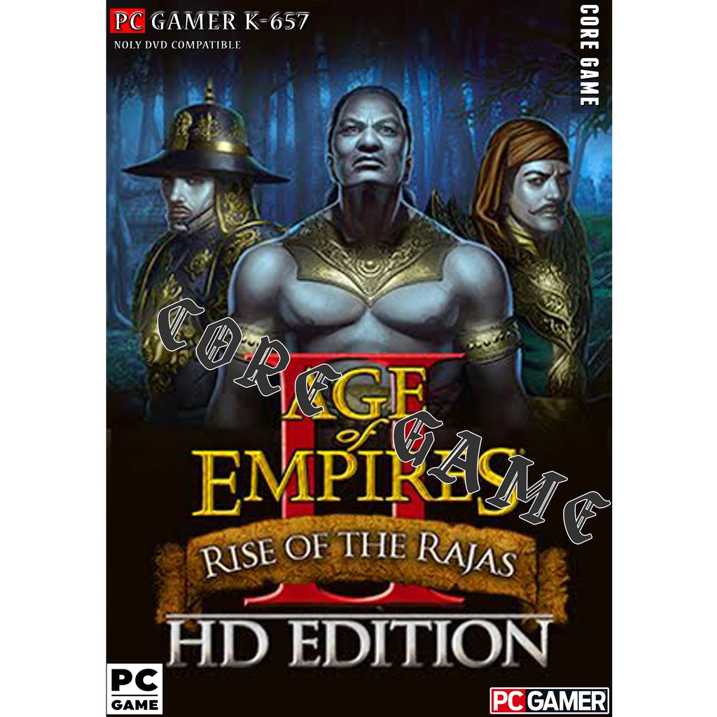 AGE of empires 2 hd edition rise of the rajas แผ่นเกมส์ แฟลชไดร์ฟ เกมส์คอมพิวเตอร์  PC โน๊ตบุ๊ค