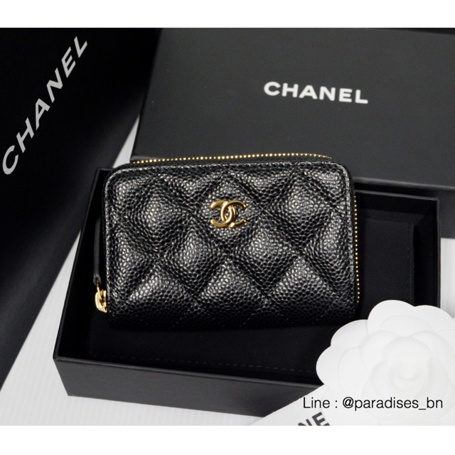 New Chanel Mini Zippy wallet Holo25 Fullset