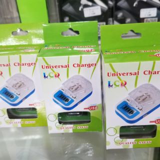 แบตเตอรี่/หนีบชาร์จ/หัวชาร์จ 2in1 สายชาร์จเสียบสายได้ จอแสดงผล LCD แจ้งสถานะแบต