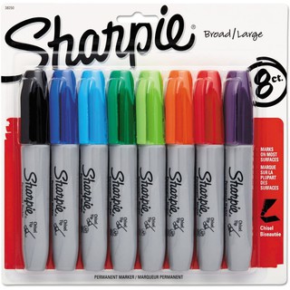 ปากกา Sharpie Chisel Tip permanent marker