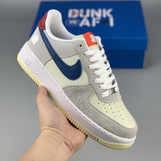 รองเท้า N ike Air Force 1 Low SP Un defeated 5 On It Dunk vs. AF1 ✅มีเก็บเงินปลายทาง