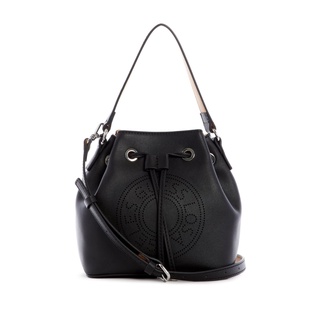 กระเป๋า Guess Edena Bucket Bag กระเป๋าสะพายทรงขนมจีบ