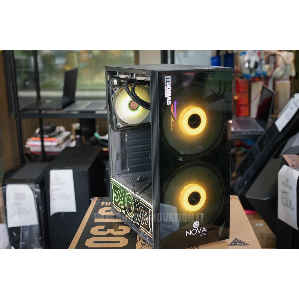 คอมประกอบมือสอง i7-10700k Asrock B460M RAM 16 GB SSD M.2 WD Black 1 TB ***ตำหนิพัดลมฝืด